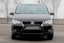 Volkswagen Touran 2003–2010 Kængurugitter WT022 Black (rustfrit stål) foto 2