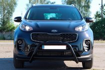 Kia Sportage 2015–2021 Kængurubøjle WT023 Black (rustfrit stål) foto 1