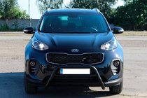 Kia Sportage 2015–2021 Kængurubøjle WT023 Black (rustfrit stål) foto 4