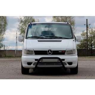 Bullbar WT022 Black (rustfrit stål) Mercedes Vito W638 1996–2003 foto 1