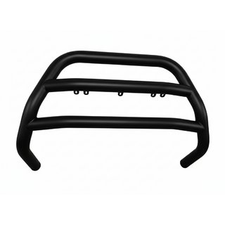 Lav frontbøjle WT017 Black (rustfrit stål)
