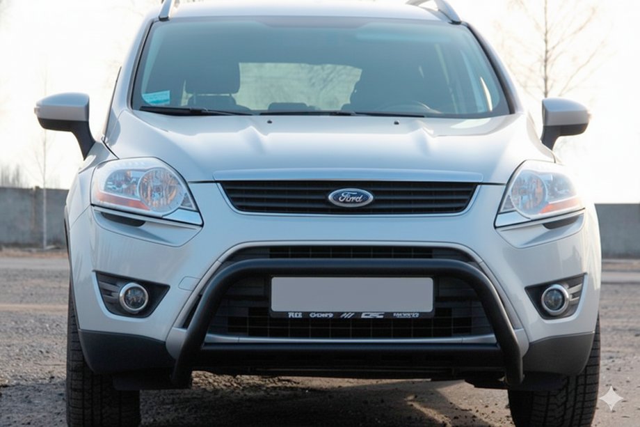 Ford Kuga 2008–2013 Bullbar WT007 Black (rustfrit stål) Image