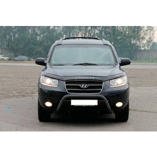 Bullbar WT007 Black (rustfrit stål) Hyundai Santa Fe 2 2006–2012 foto 1