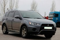 Mitsubishi Outlander 2006–2012 Bullbar WT007 Black (rustfrit stål) foto 3