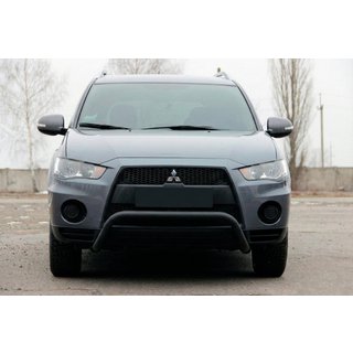 Bullbar WT007 Black (rustfrit stål) foto 2
