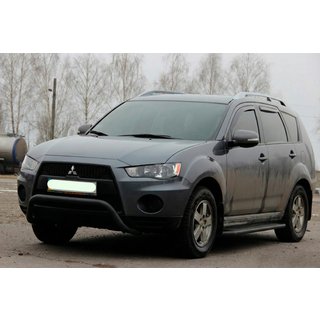 Bullbar WT007 Black (rustfrit stål) foto 4