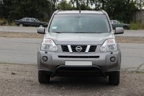 Nissan X-trail T31 2007–2014 Frontbøjle WT007 Black (rustfrit stål) foto 2