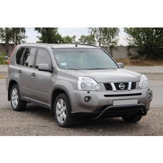 Frontbøjle WT007 Black (rustfrit stål) Nissan X-trail T31 2007–2014 foto 1