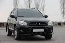 Toyota Rav 4 2006–2013 Frontbøjle WT-ST15 Black (rustfrit stål) foto 1
