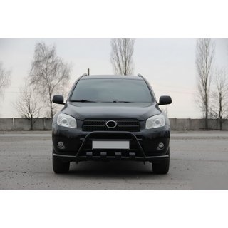 Frontbøjle WT-ST15 Black (rustfrit stål) Toyota Rav 4 2006–2013 foto 3