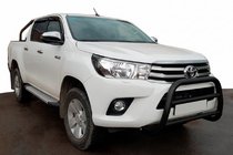 Toyota Hilux 2015– Kængurubøjle WT007 Black (rustfrit stål) foto 1