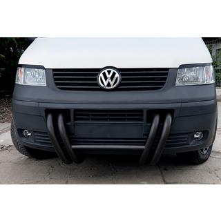Kængurubøjle ST006-03 Nizdri Black (rustfri stål) Volkswagen T5 Transporter 2003–2010 foto 3