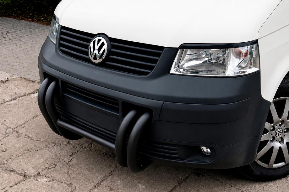 Volkswagen T5 Transporter 2003–2010 Kængurubøjle ST006-03 Nizdri Black (rustfri stål) Foto 2
