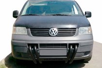 Volkswagen T5 Transporter 2003–2010 Frontbøjle ST006-04 Nizdri Black (rustfrit stål) foto 1