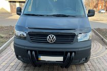 Volkswagen T5 Transporter 2003–2010 Frontbøjle ST006-04 Nizdri Black (rustfrit stål) foto 2