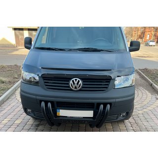 Frontbøjle ST006-04 Nizdri Black (rustfrit stål) Volkswagen T5 Transporter 2003–2010 foto 2