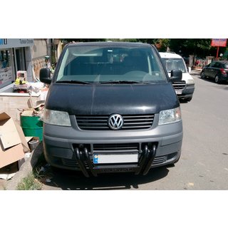 Frontbøjle ST006-04 Nizdri Black (rustfrit stål) Volkswagen T5 Transporter 2003–2010 foto 3