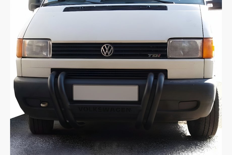 Volkswagen T4 Caravelle/Multivan 1990–2003 Kængurubøjle ST006 Black (rustfrit stål) Image
