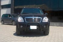 SsangYong Rexton I 2001–2017 Frontbøjle QT006 Black (rustfrit stål) foto 4