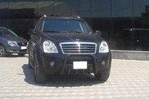 SsangYong Rexton I 2001–2017 Frontbøjle QT006 Black (rustfrit stål) foto 2
