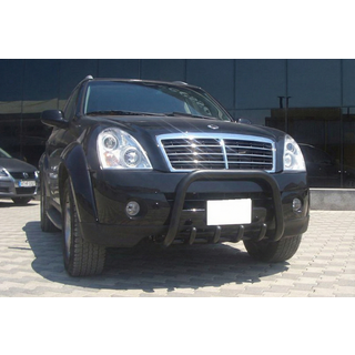 Frontbøjle QT006 Black (rustfrit stål) SsangYong Rexton I 2001–2017 foto 3