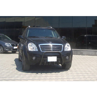 Frontbøjle QT006 Black (rustfrit stål) SsangYong Rexton I 2001–2017 foto 2
