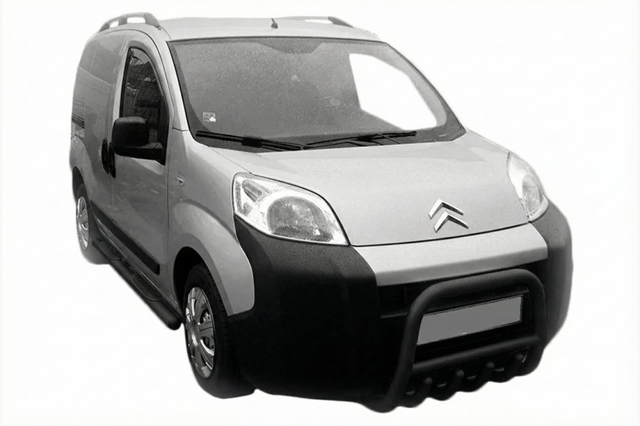 Citroen Nemo 2007–2017 Frontbøjle QT006 Black (rustfrit stål) Image