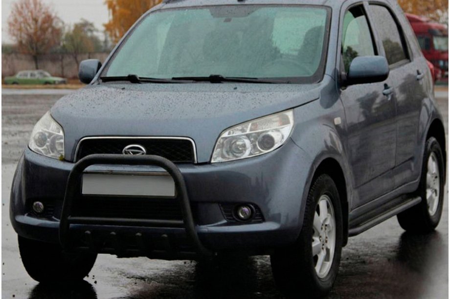 Daihatsu Terios 2006–2017 Frontbøjle QT006 Black (rustfrit stål) Image