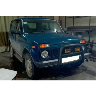 Bullbar QT006 Black (rustfrit stål) foto 4