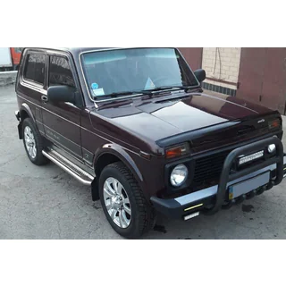 Bullbar QT006 Black (rustfrit stål) foto 1