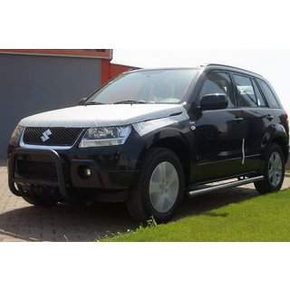 Bullbar QT006 Black (rustfrit stål) Suzuki Grand Vitara 2005–2017