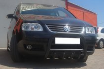 Volkswagen Touran 2003–2010 Frontbøjle QT006 Black (rustfrit stål) foto 3