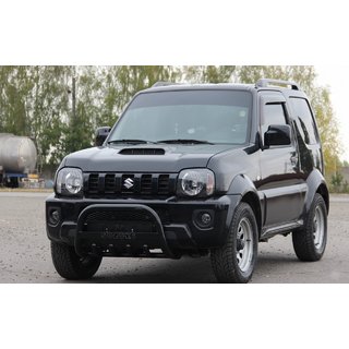 Frontbøjle QT006 Black (rustfrit stål) Suzuki Jimny 1998–2018 foto 3
