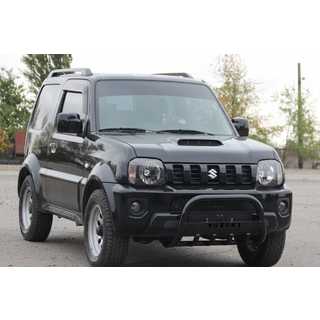 Frontbøjle QT006 Black (rustfrit stål) Suzuki Jimny 1998–2018 foto 2