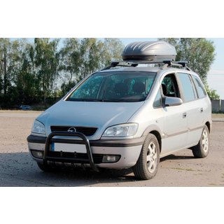 Frontbøjle QT006 Black (rustfrit stål) Opel Zafira A 1998–2005 foto 2