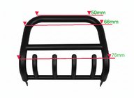 Lifan X60 2011– Bullbar QT006 Black (rustfrit stål) foto 2