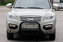 Lifan X60 2011– Bullbar QT006 Black (rustfrit stål) foto 1