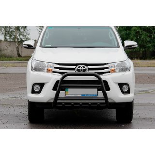 Bullbar QT006 Black (rustfrit stål)
