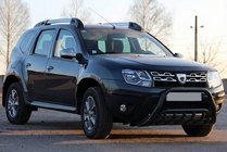 Renault Duster 2008–2017 Kængurubøjle WT002 Black (rostfrit stål) foto 1