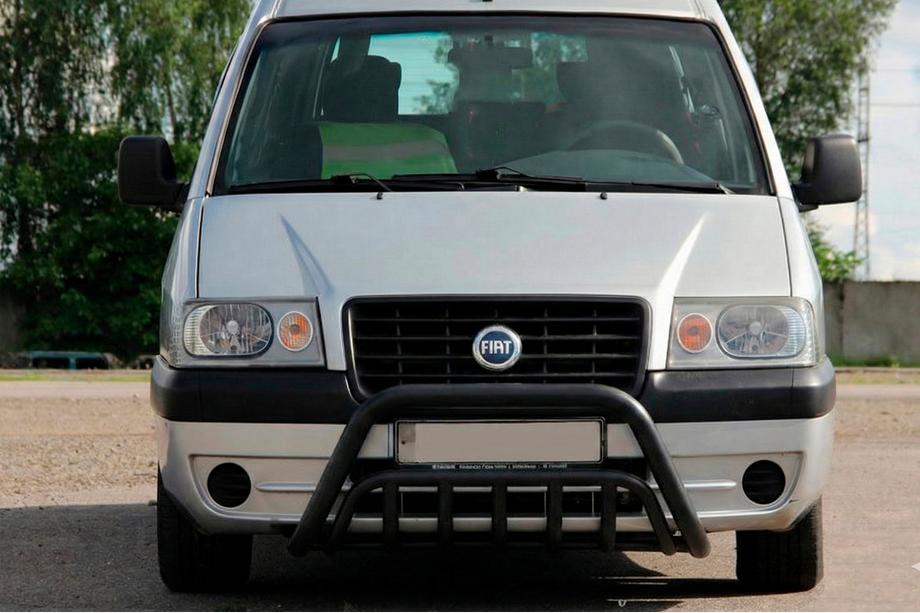 Fiat Scudo 1996–2007 Kængurubøjle WT002 Black (rostfrit stål) Image