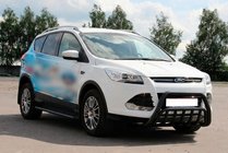 Ford Kuga/Escape 2013–2019 Kængurubøjle WT002 Black (rustfrit stål) foto 2