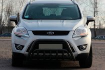Ford Kuga 2008–2013 Kængurubøjle WT002 Black (rustfrit stål) foto 2