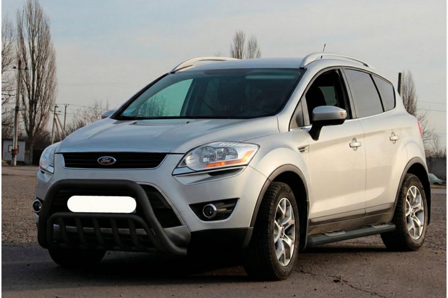 Ford Kuga 2008–2013 Kængurubøjle WT002 Black (rustfrit stål) Image