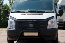 Ford Transit 2000–2014 Bullbar WT002 Black (2006-2014, rustfrit stål) foto 2
