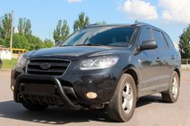 Hyundai Santa Fe 2 2006–2012 Kængurubøjle WT002 Black (rustfrit stål) foto 1