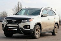Kia Sorento II XM 2009–2014 Frontbøjle WT002/2 Black (rustfrit stål) foto 1