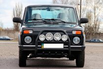 Lada Niva og Urban 1977– Bullbar QT007 Black (rustfrit stål) foto 1