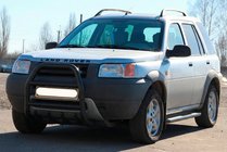 Land Rover Freelander I 1997–2006 Bullbar QT007 Black (rustfrit stål) foto 3