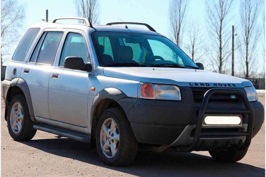 Land Rover Freelander I 1997–2006 Bullbar QT007 Black (rustfrit stål) Image