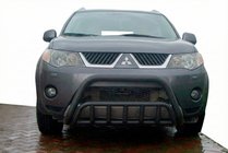 Mitsubishi Outlander 2006–2012 Kængurubøjle WT002 Black (rustfrit stål) foto 2